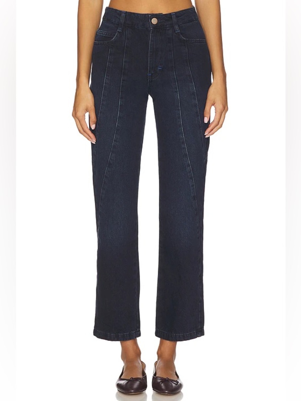 Damson Madder Juli Jeans in Wavy Seams 2